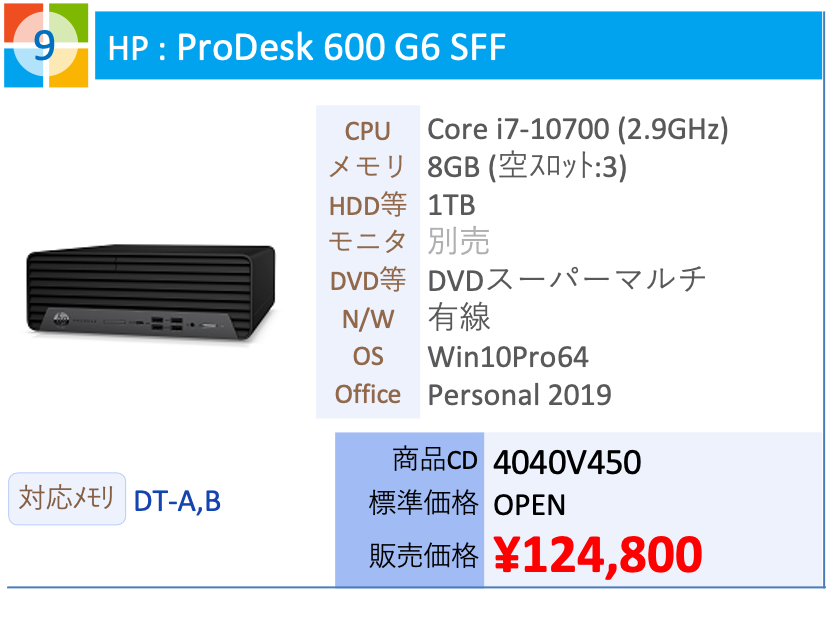 HP - ProDesk 600 G6 SFF